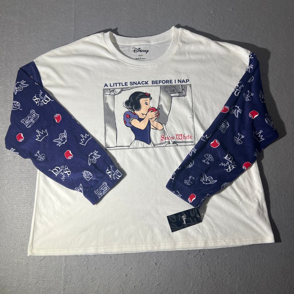 Disney Snow White Sleepwear Top Women’s Large NWT